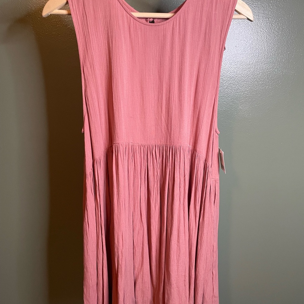 UO Drop-Waist Babydoll Frock Dress - Picture 3 of 7